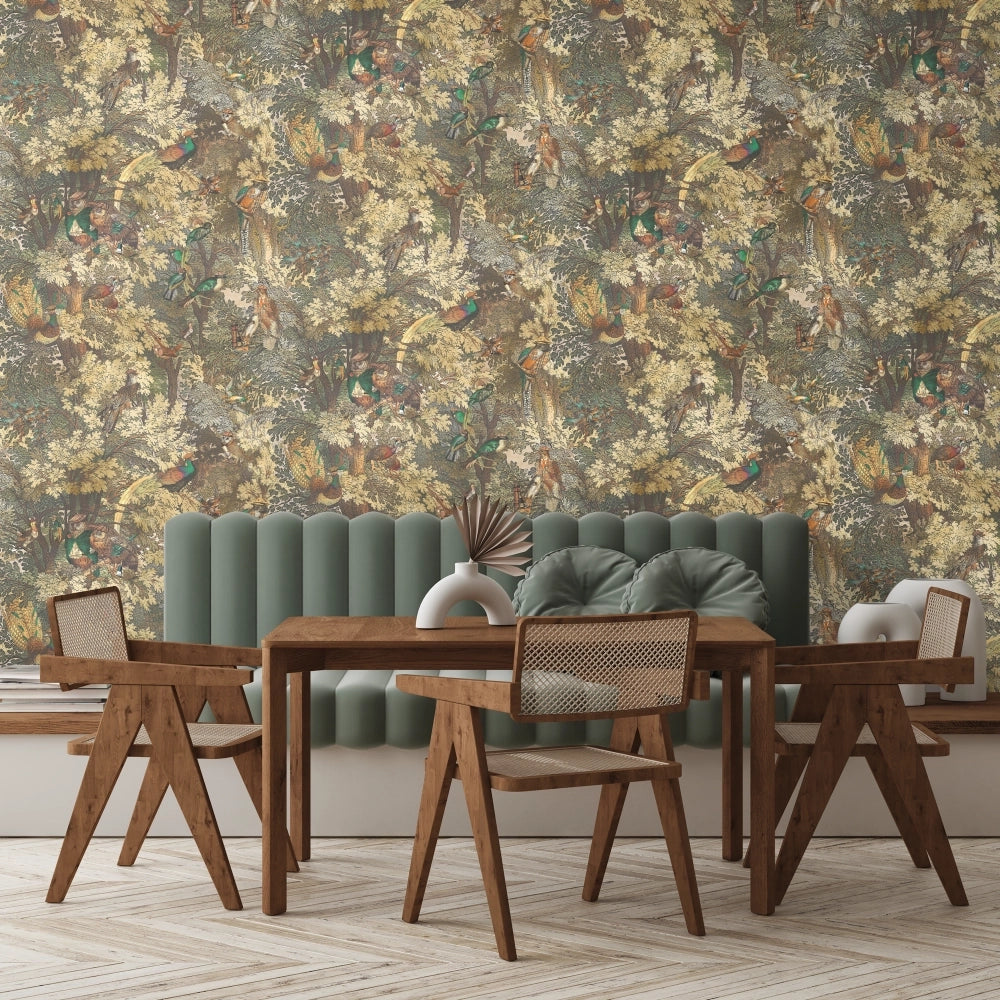 Gentlemen Birds Wallpaper by Brand McKenzie