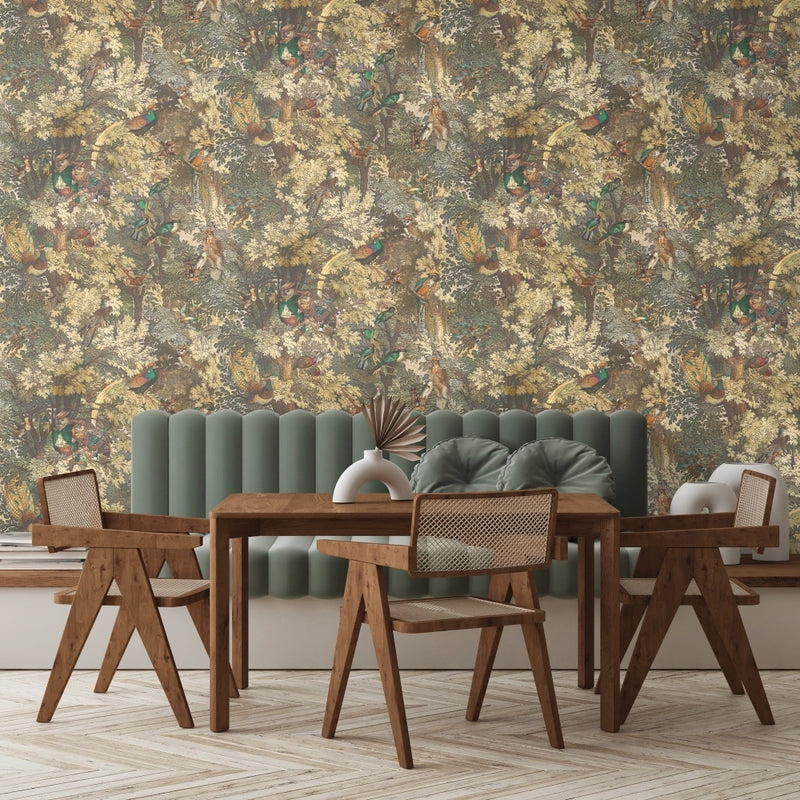 Gentlemen Birds Wallpaper by Brand McKenzie