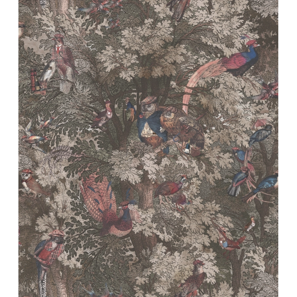 Gentlemen Birds Wallpaper by Brand McKenzie