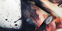 Graceful Ballet Dancer In Motion Mural by HappyWall