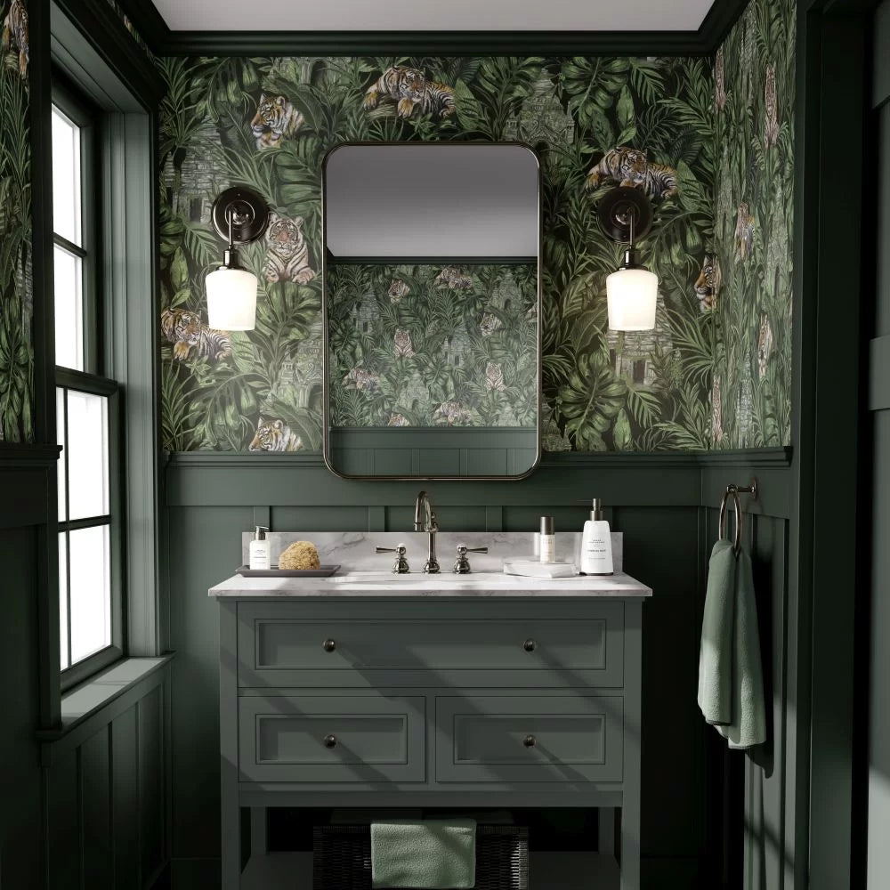 Tiger & Temple Wallpaper by Graduate Collection
