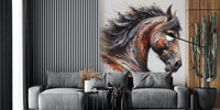 Powerful Horse Mural by HappyWall