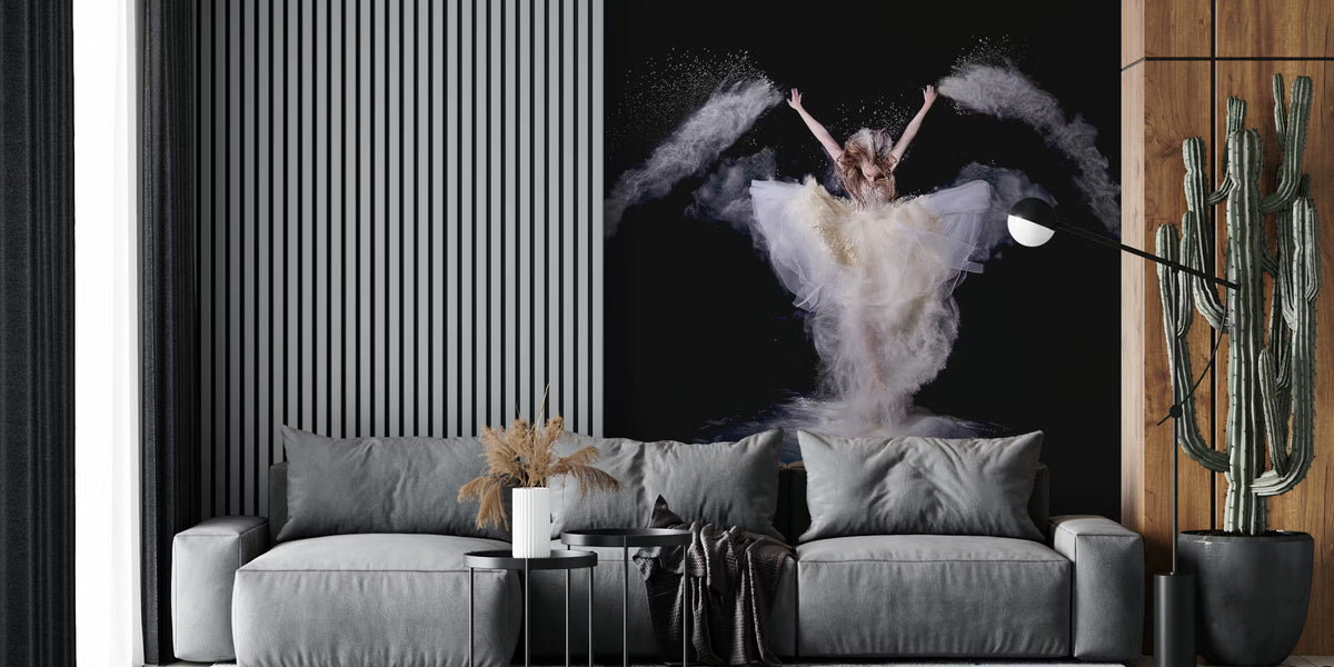 Powder Rush Mural by HappyWall