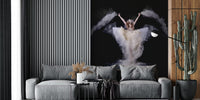 Powder Rush Mural by HappyWall