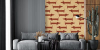 Teckel Mural by HappyWall