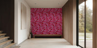 Pick A Posy Retro Boho Flowers Mural by HappyWall