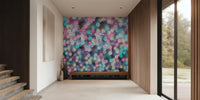 Tiffany Snow Glitter Mural by HappyWall