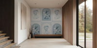 Pastel David and Artemis Mural by HappyWall