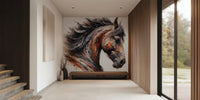 Powerful Horse Mural by HappyWall