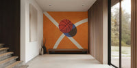 BALLS Basketball - indoor I Mural by HappyWall