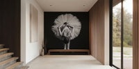 Ballerina at Class Mural by HappyWall