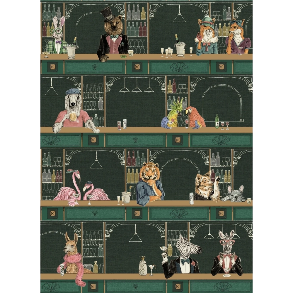 Happy Hour Club Wallpaper by Brand McKenzie