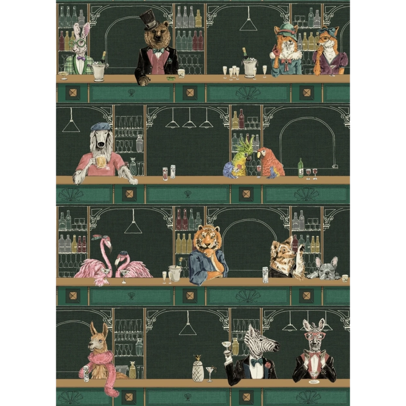 Happy Hour Club Wallpaper by Brand McKenzie