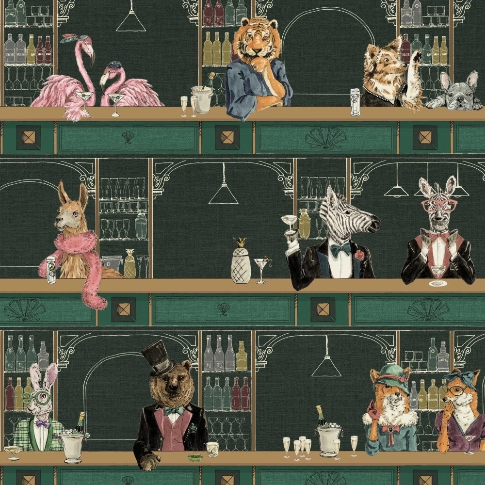 Happy Hour Club Wallpaper by Brand McKenzie