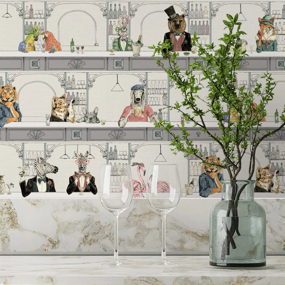 Happy Hour Club Wallpaper by Brand McKenzie