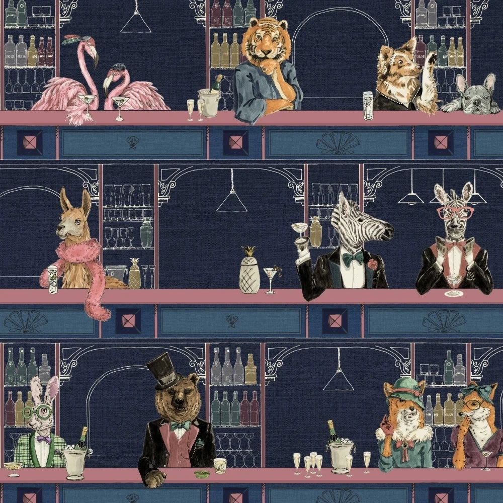 Happy Hour Club Wallpaper by Brand McKenzie