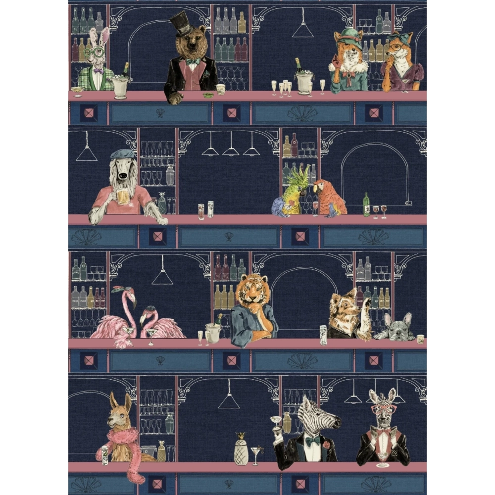 Happy Hour Club Wallpaper by Brand McKenzie