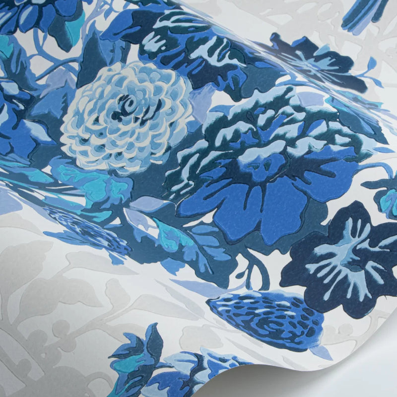 Dahlia Bunch Wallpaper by Harlequin