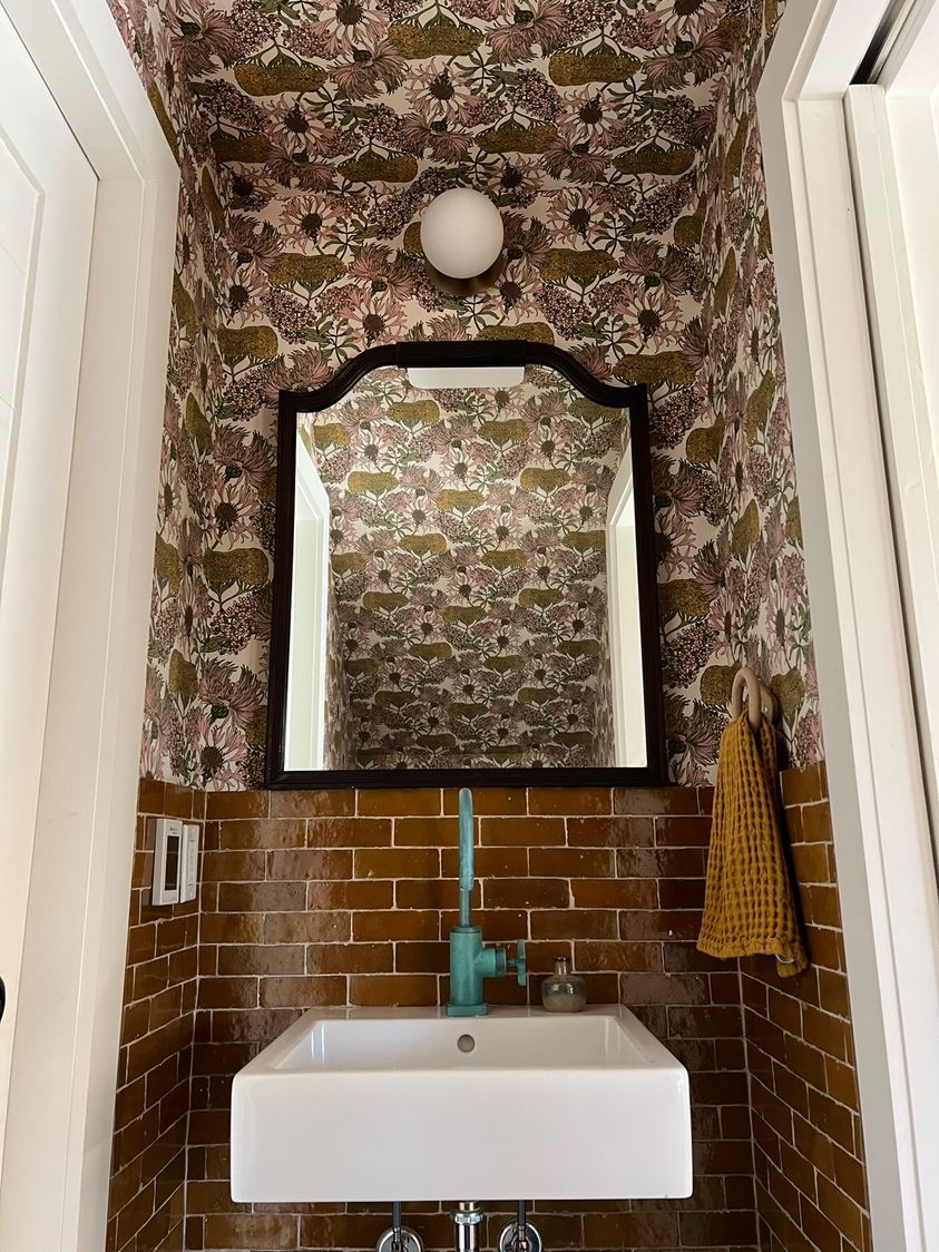 Hello Yarrow Wallpaper by Abigail Borg