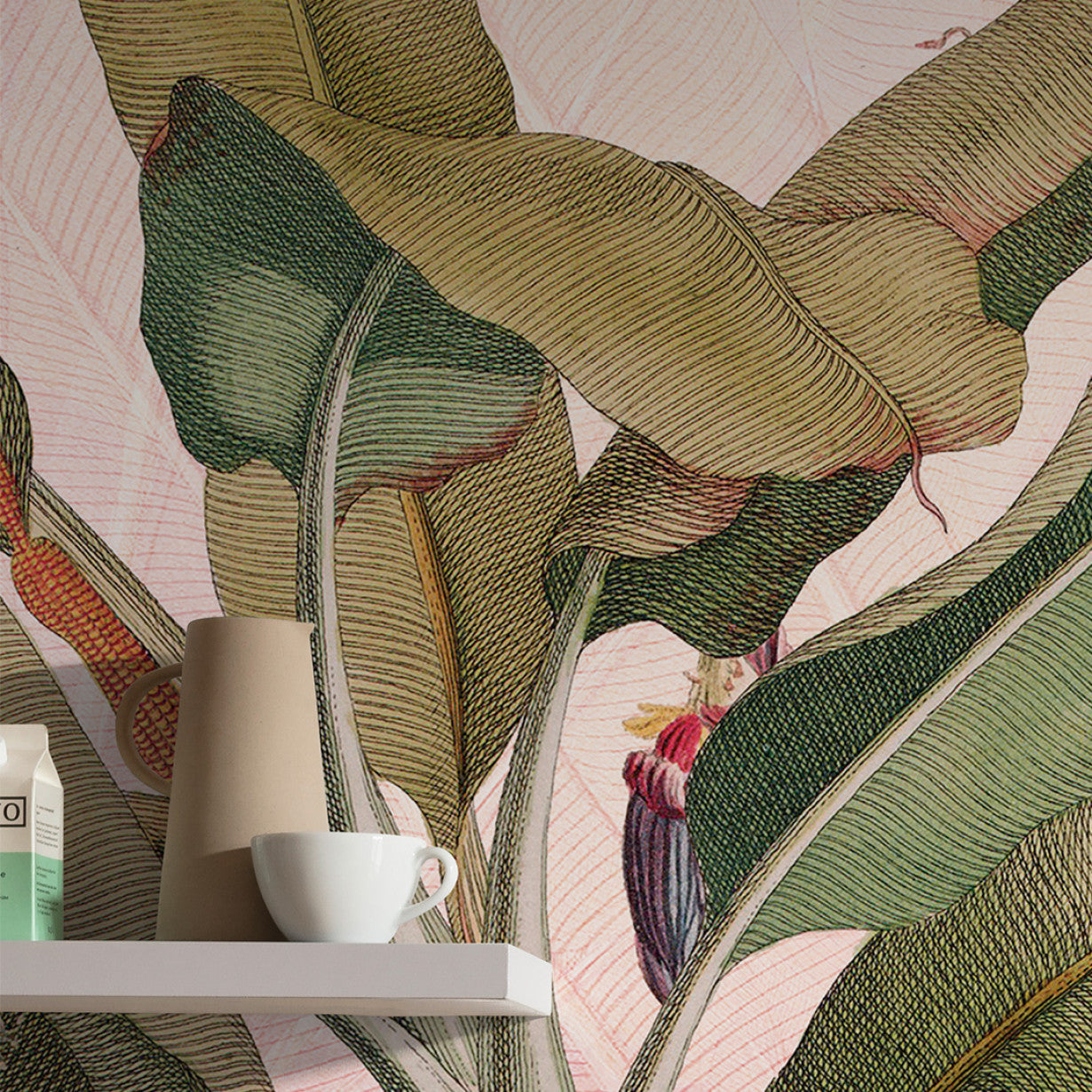 Plantation Tropical Jungle Mural