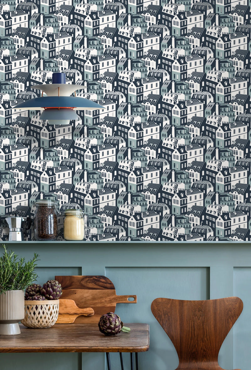Emma's Apartment Wallpaper by Mini Moderns