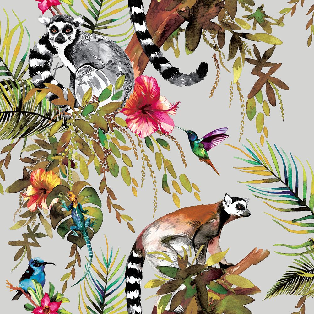 Lemur Wallpaper by Holden Decor