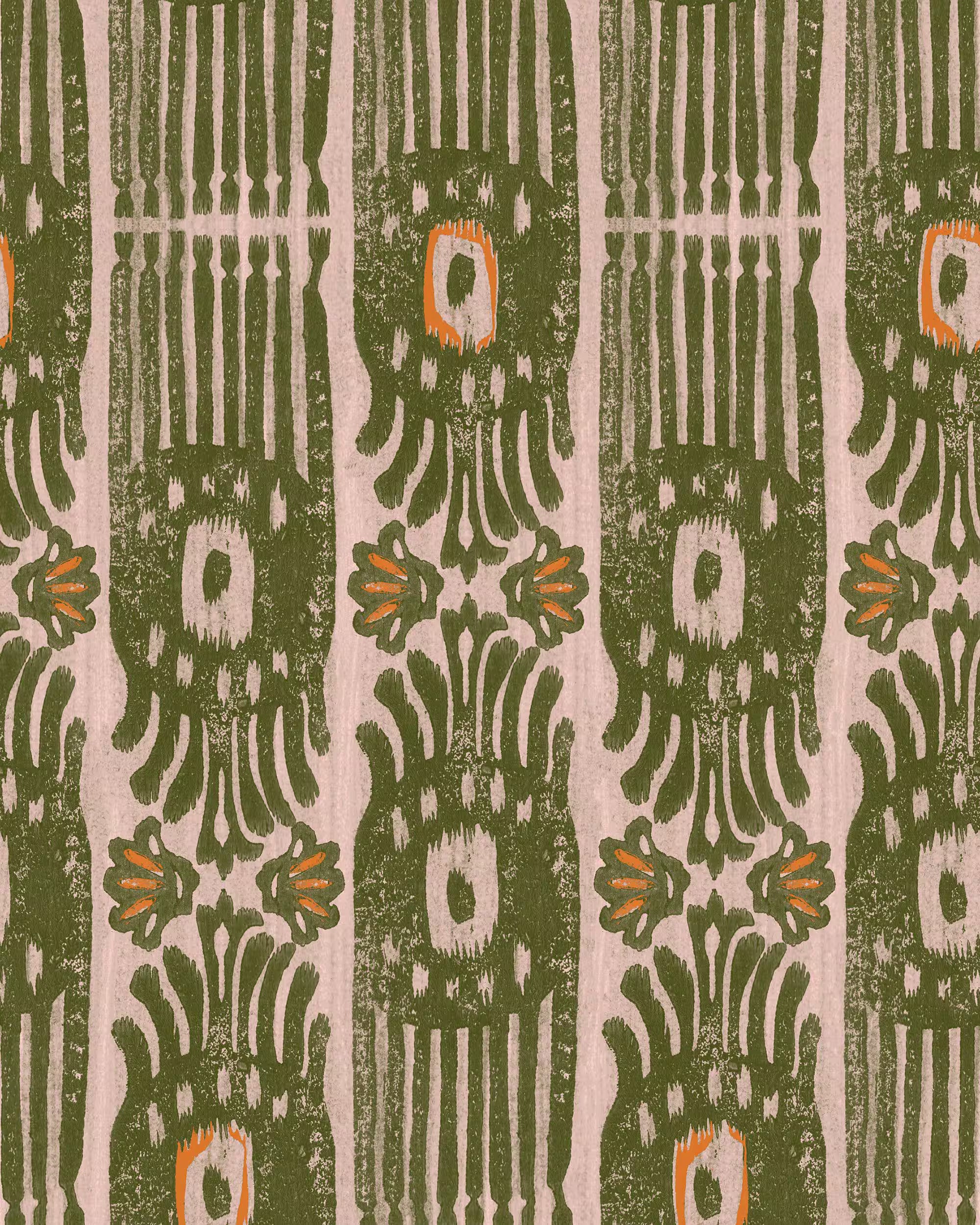 Ikat Wallpaper by Mind The Gap