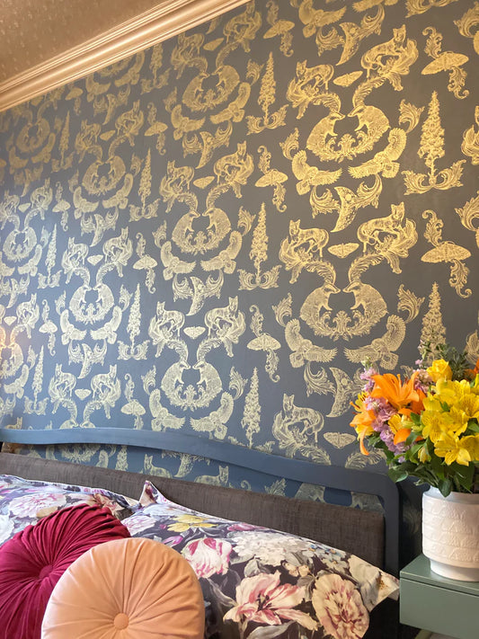 Dipped in Moonlight Wallpaper by Graduate Collection