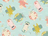 It's Cool in the Pool Mural by HappyWall