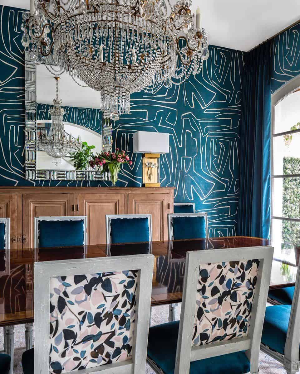 Graffito Wallpaper by Kelly Wearstler