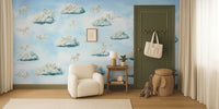 Counting Sheeps Mural by HappyWall