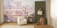Paris Carousel V Mural by HappyWall