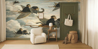 The Wild Flight Mural by HappyWall