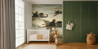 The Wild Flight Mural by HappyWall