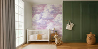 Ethereal Cloud Dancer Mural by HappyWall