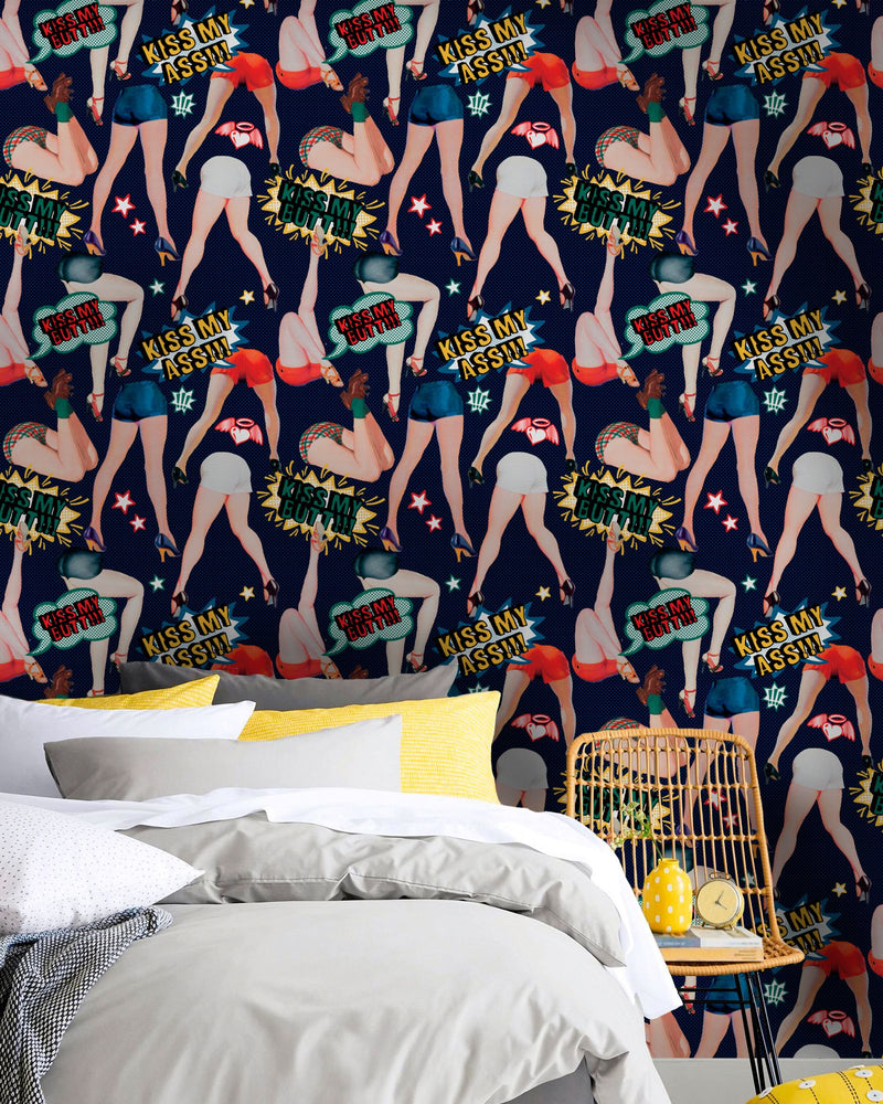 Kiss My Ass Wallpaper by Mind The Gap