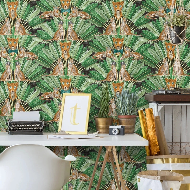 Leopard Wallpaper by Brand Mckenzie