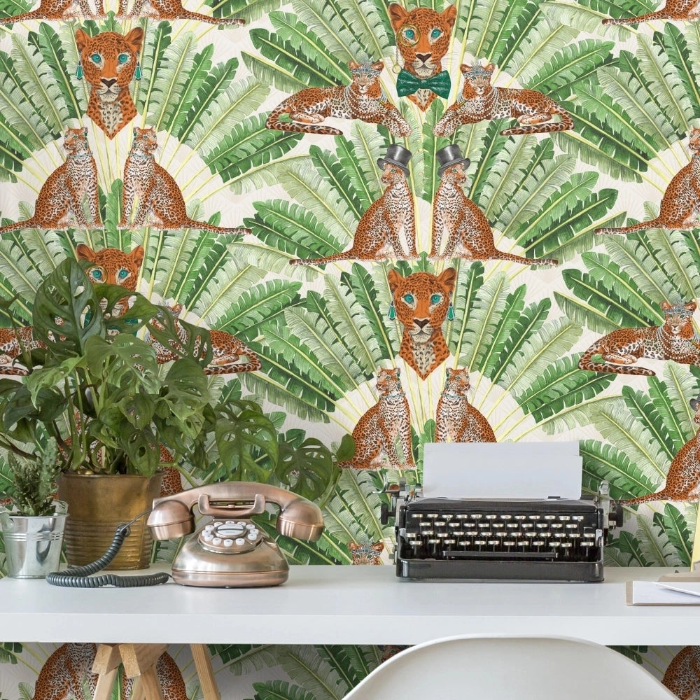 Leopard Wallpaper by Brand Mckenzie