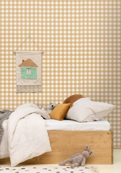 Victoria Gingham Wallpaper