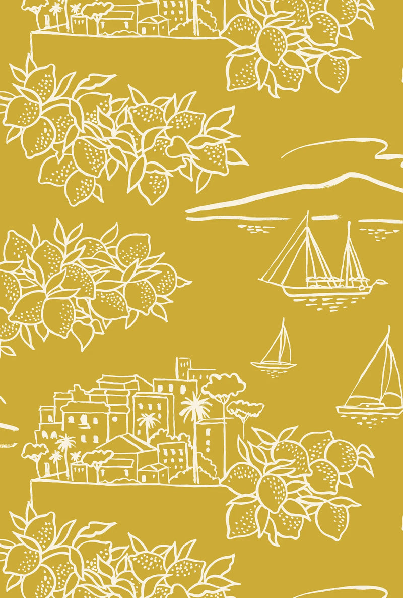 Limoneto Wallpaper by Mini Moderns