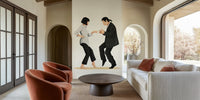 Twist Dance Mural by HappyWall