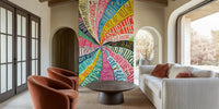 Over the Rainbow Mural by HappyWall
