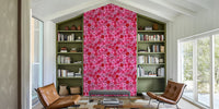 Pick A Posy Retro Boho Flowers Mural by HappyWall