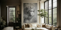 Marie Antoinette Bubble- Gum Mural by Happy Wall