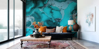 Fancy Faux Marble  Mural by HappyWall