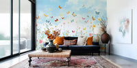 New Migratory Butterflies Mural by HappyWall