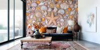 Beachside Treasures Mural by HappyWall
