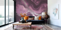 Fancy Faux Marble  Mural by HappyWall