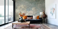 Antique Cloud Fresco Mural by HappyWall