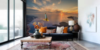 Free falling with Guillaume Galvani Mural by HappyWall